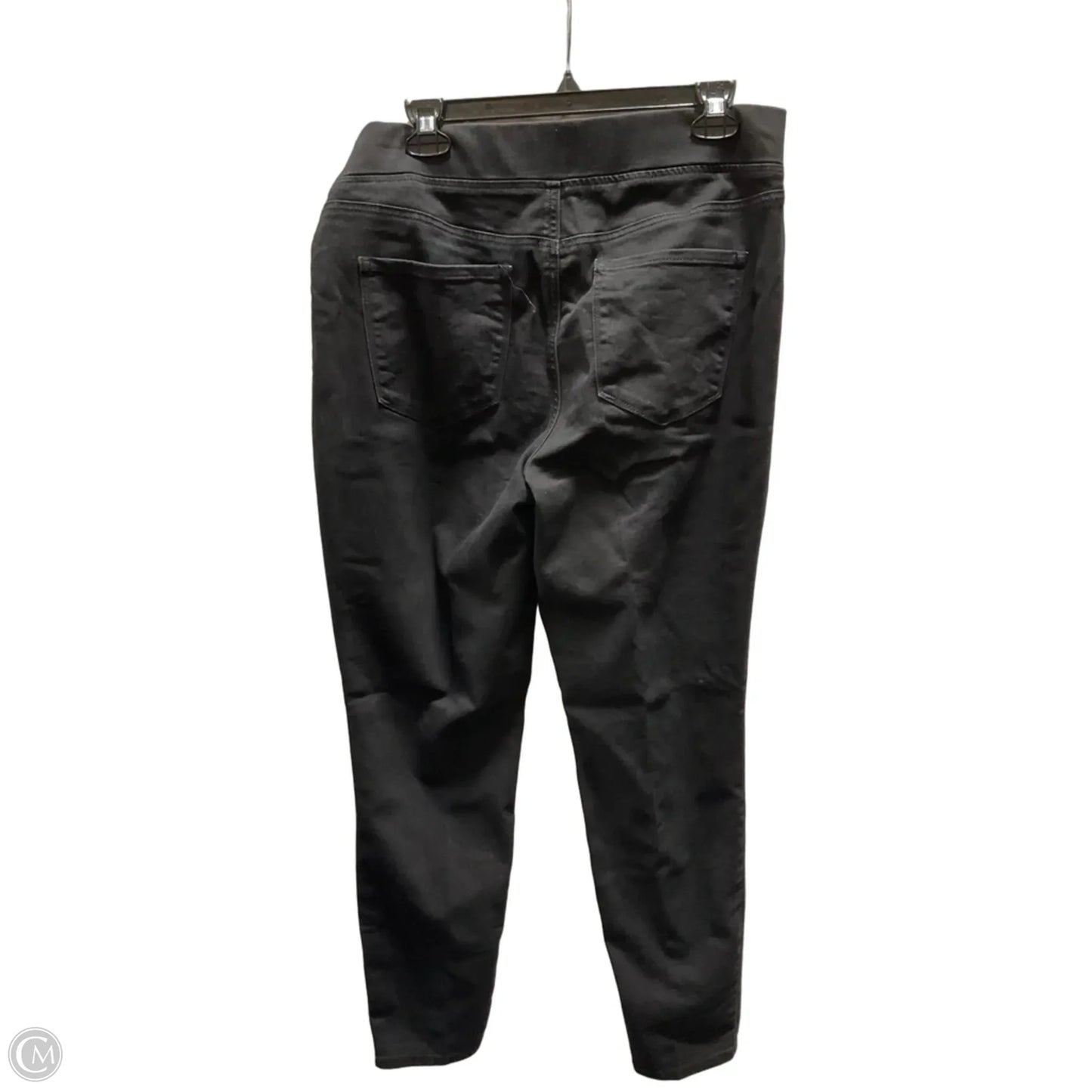 Jeans Jeggings By Talbots In Black Denim, Size: 12