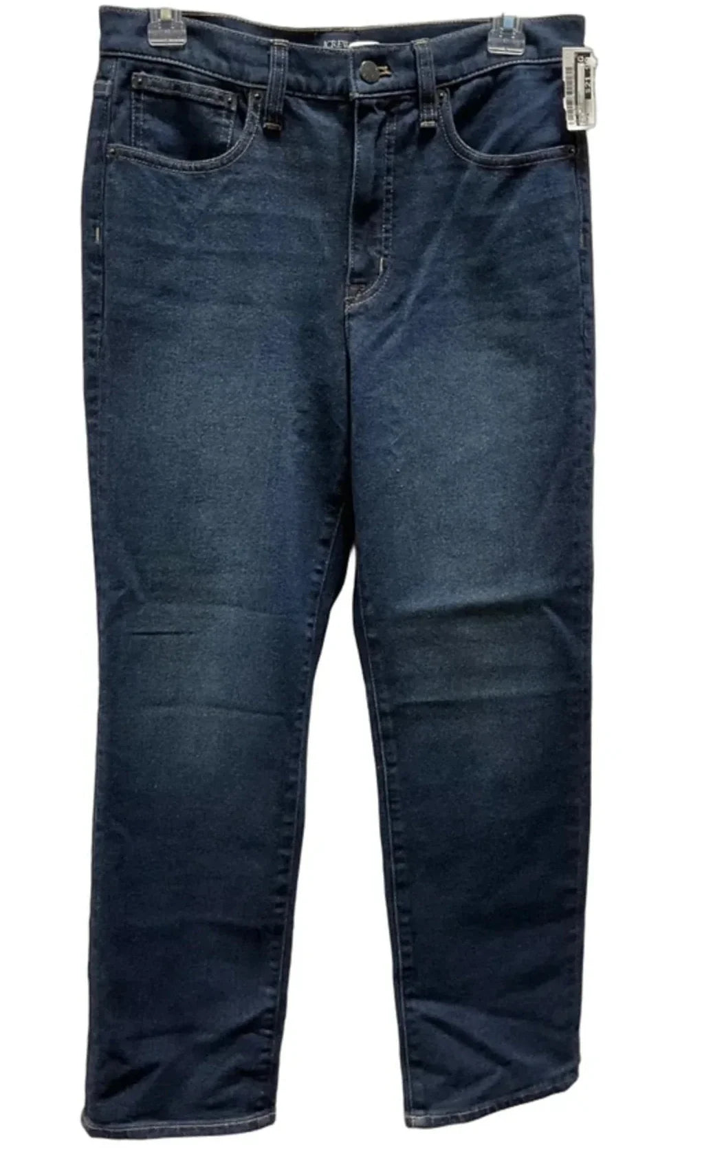 Jeans Straight By J. Crew In Blue Denim, Size: 4