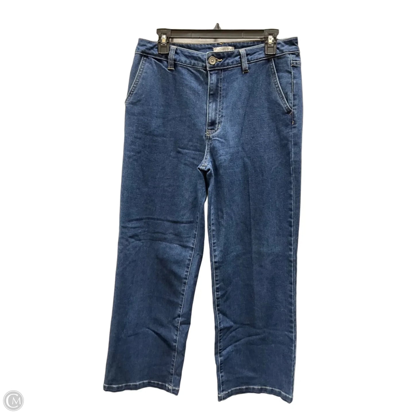 Jeans Wide Leg By Rachel Zoe In Blue Denim, Size: 8
