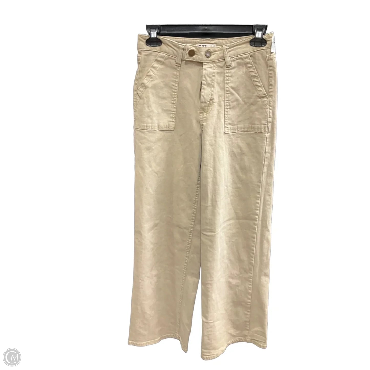 Pants Wide Leg By Oat In Beige, Size: 2