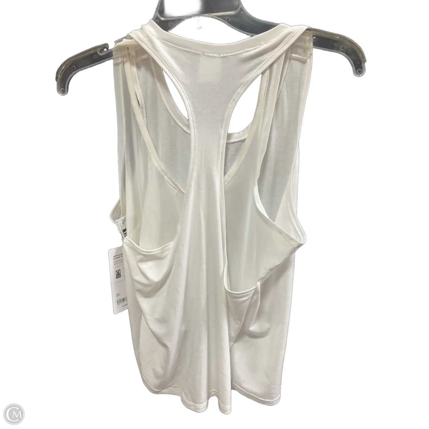 Athletic Tank Top By Athleta In White, Size: M