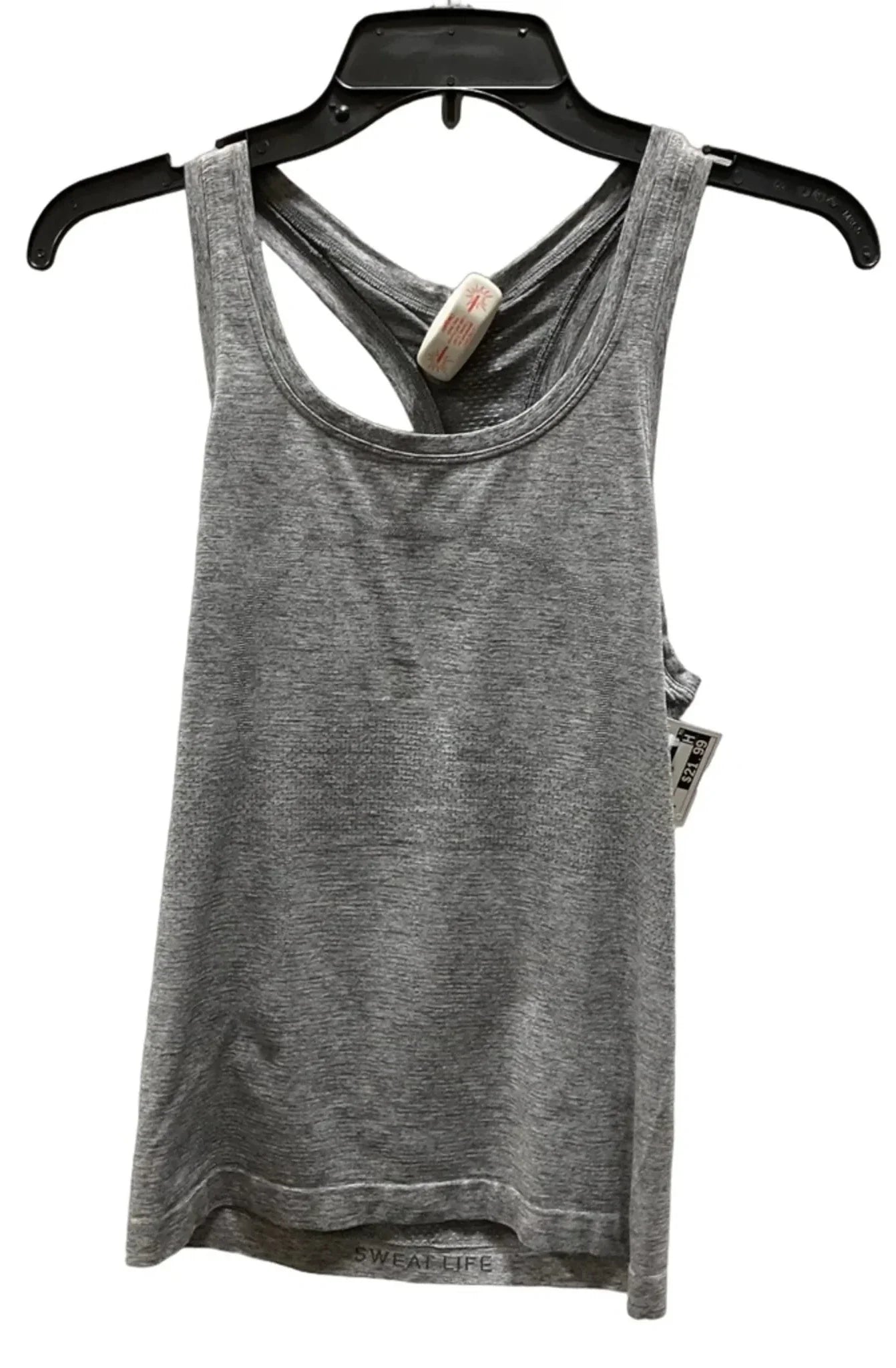 Athletic Tank Top By Lululemon In Grey, Size: S