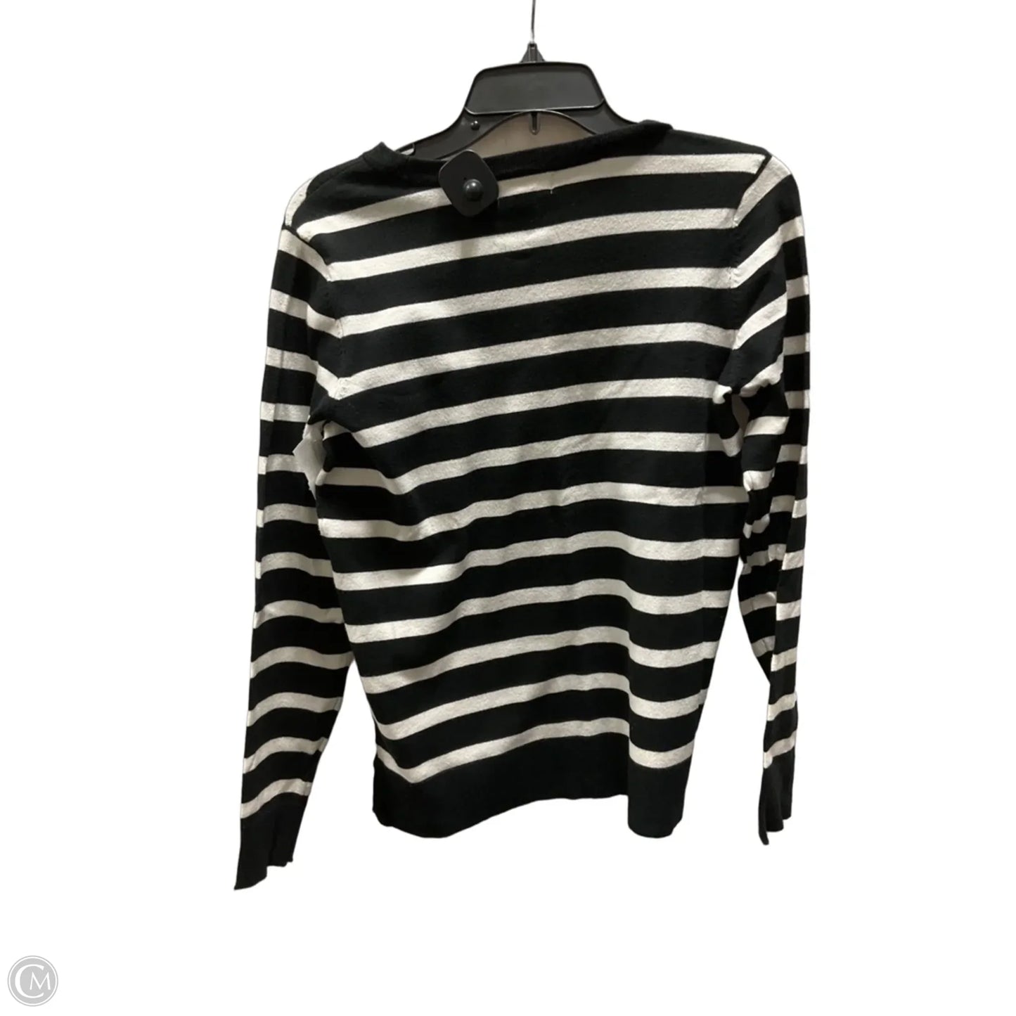 Top Long Sleeve By Style And Company In Striped Pattern, Size: S