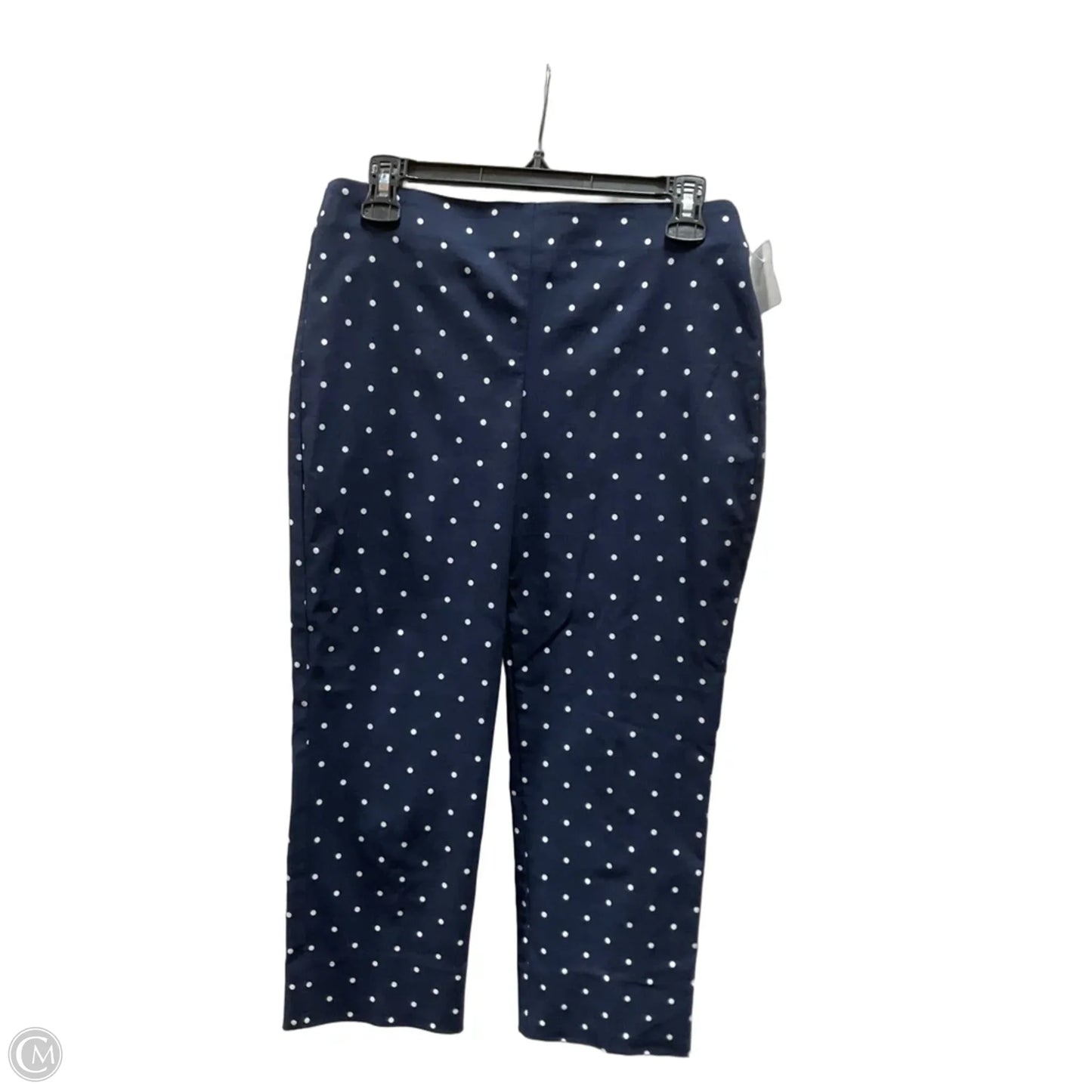 Capris By Charter Club In Polkadot Pattern, Size: 6
