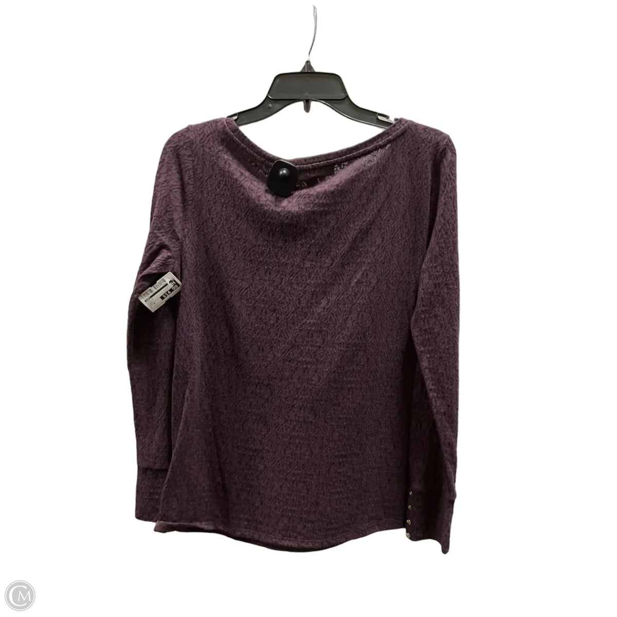 Top Long Sleeve By Loft In Purple, Size: M