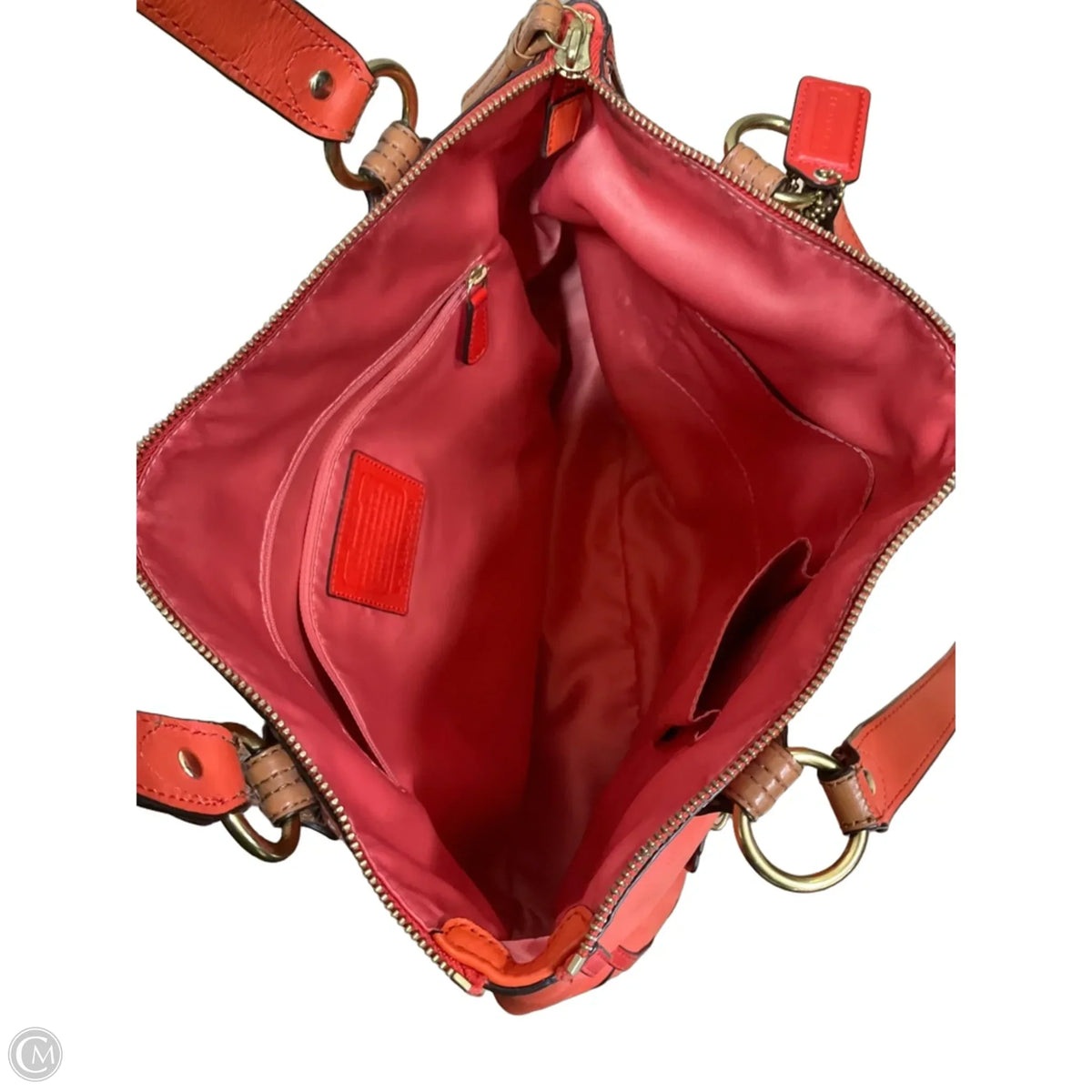 Handbag Designer By Coach, Size: Large