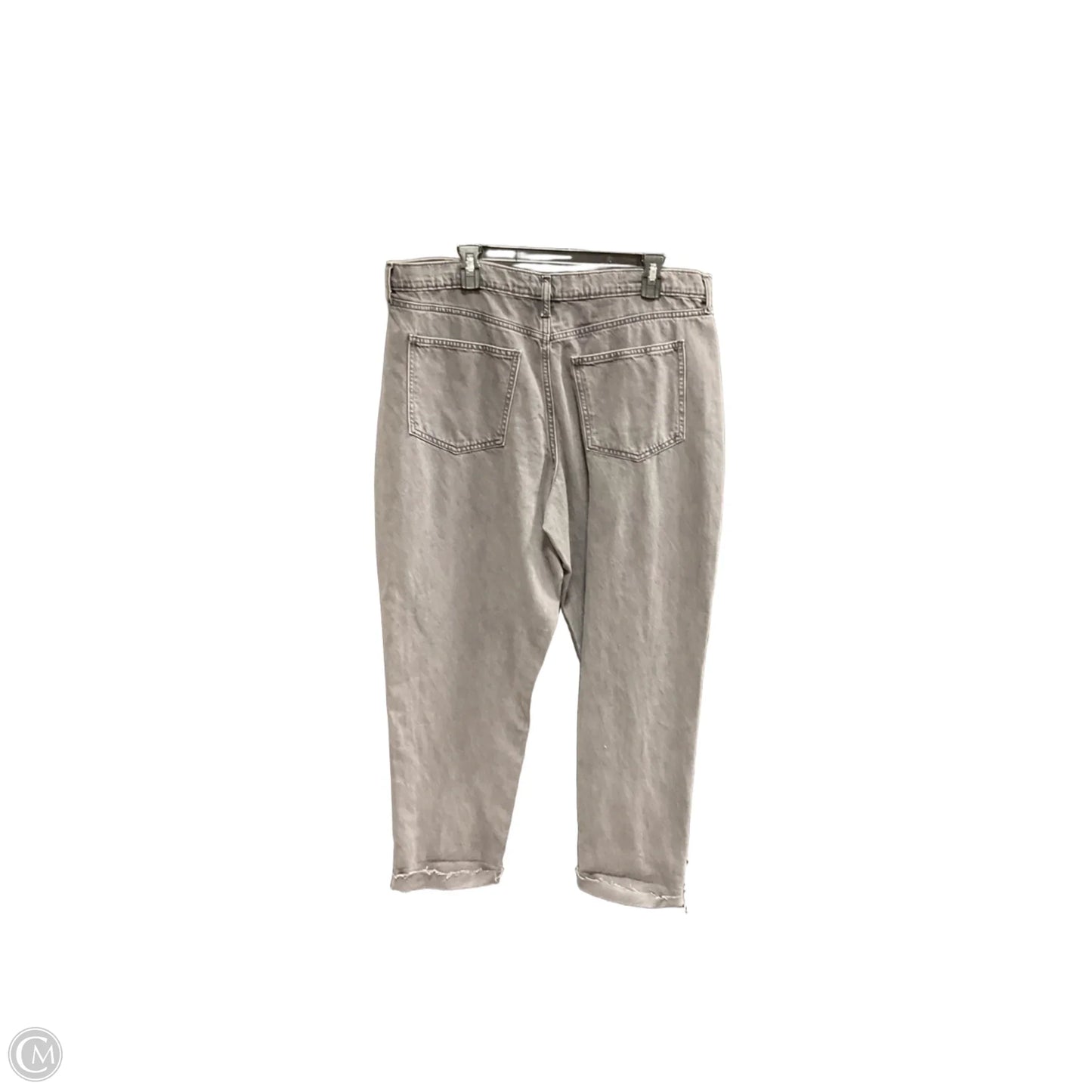 Jeans Boyfriend By Universal Thread In Black Denim, Size: 16