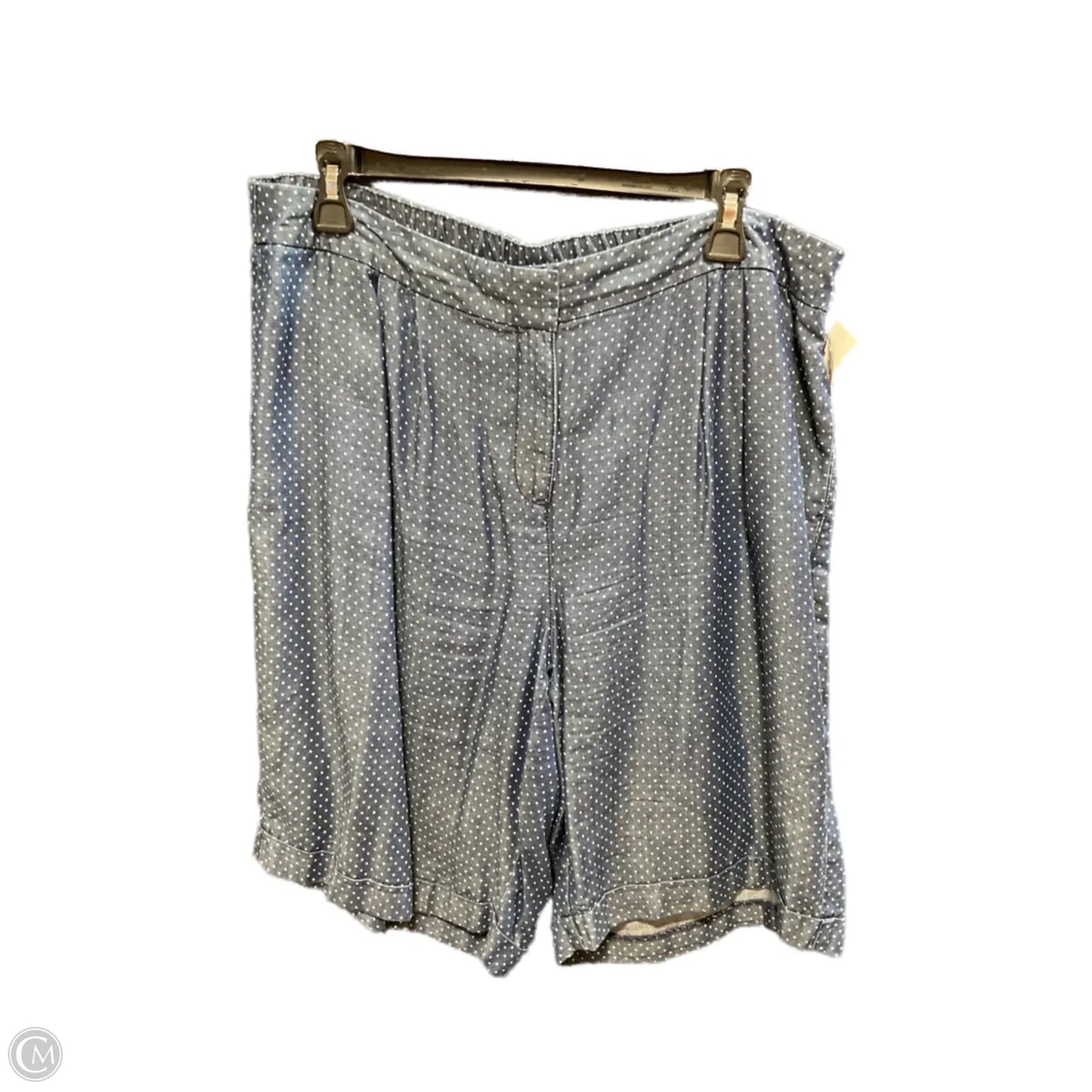 Shorts By Chicos In Polkadot Pattern, Size: L