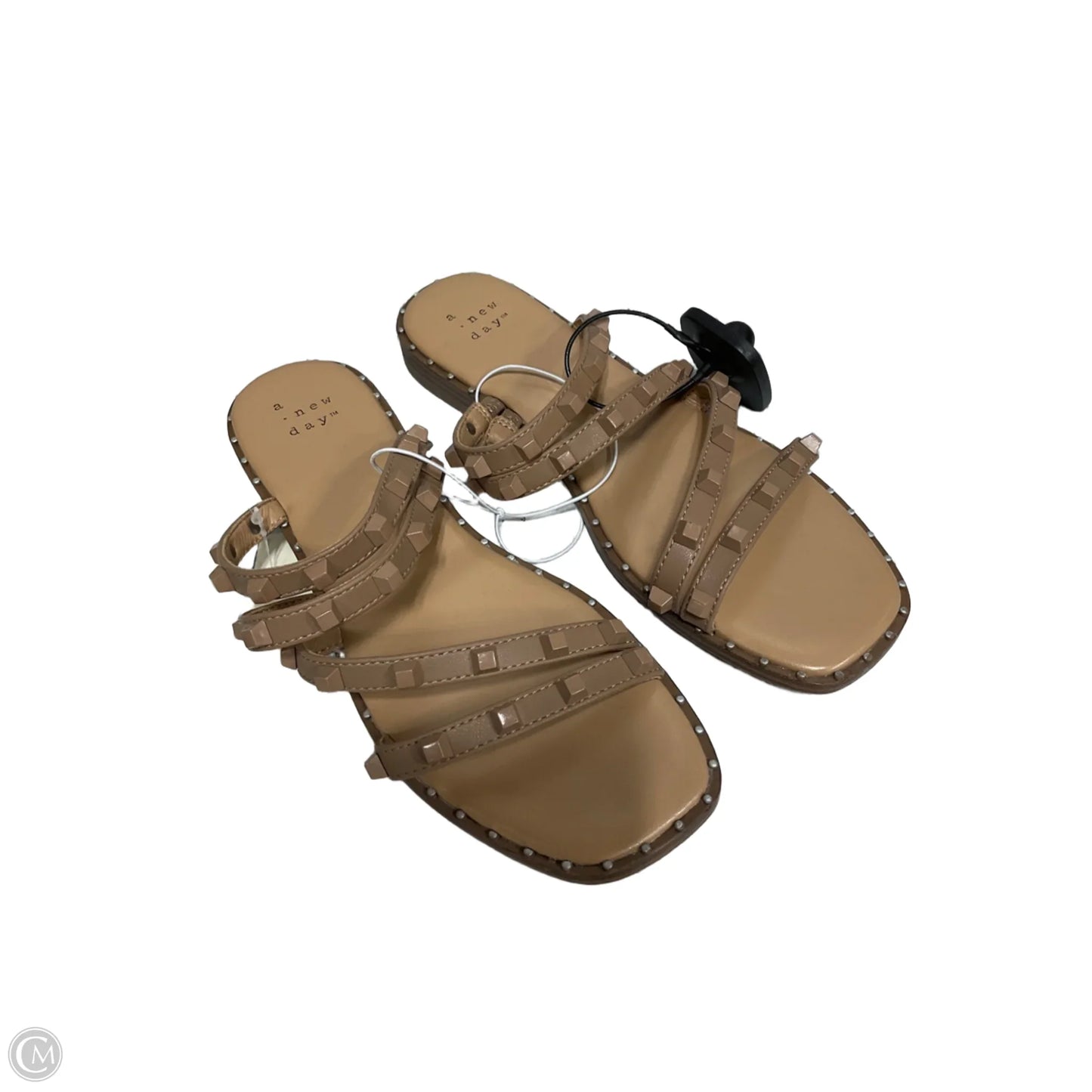 Sandals Flats By A New Day In Taupe, Size: 6