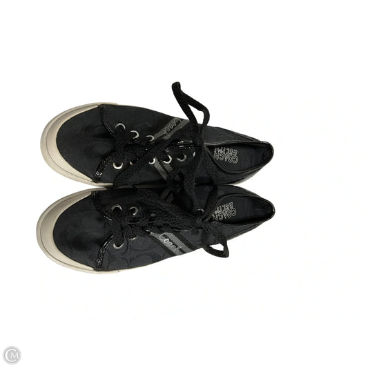 Shoes Designer By Coach In Black, Size: 6