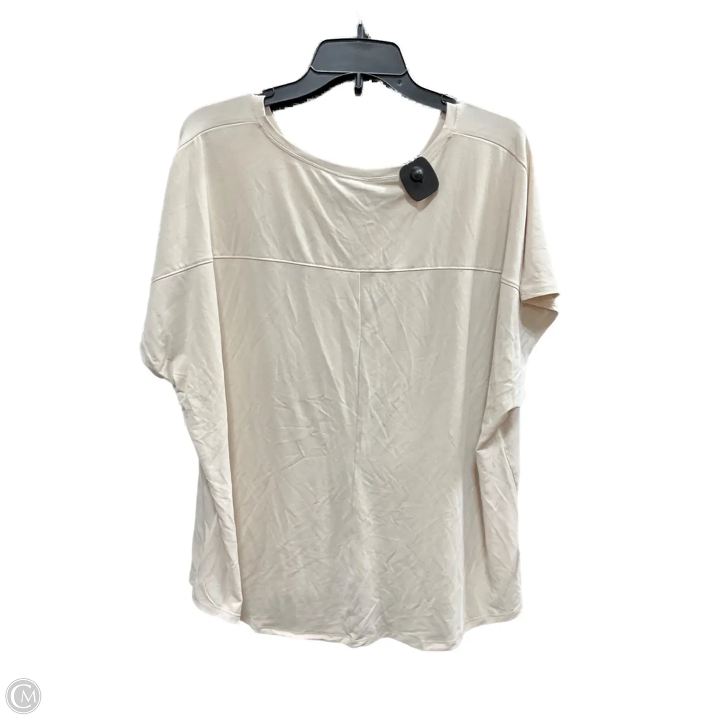 Athletic Top Short Sleeve By 32 Degrees In Cream, Size: Xxl