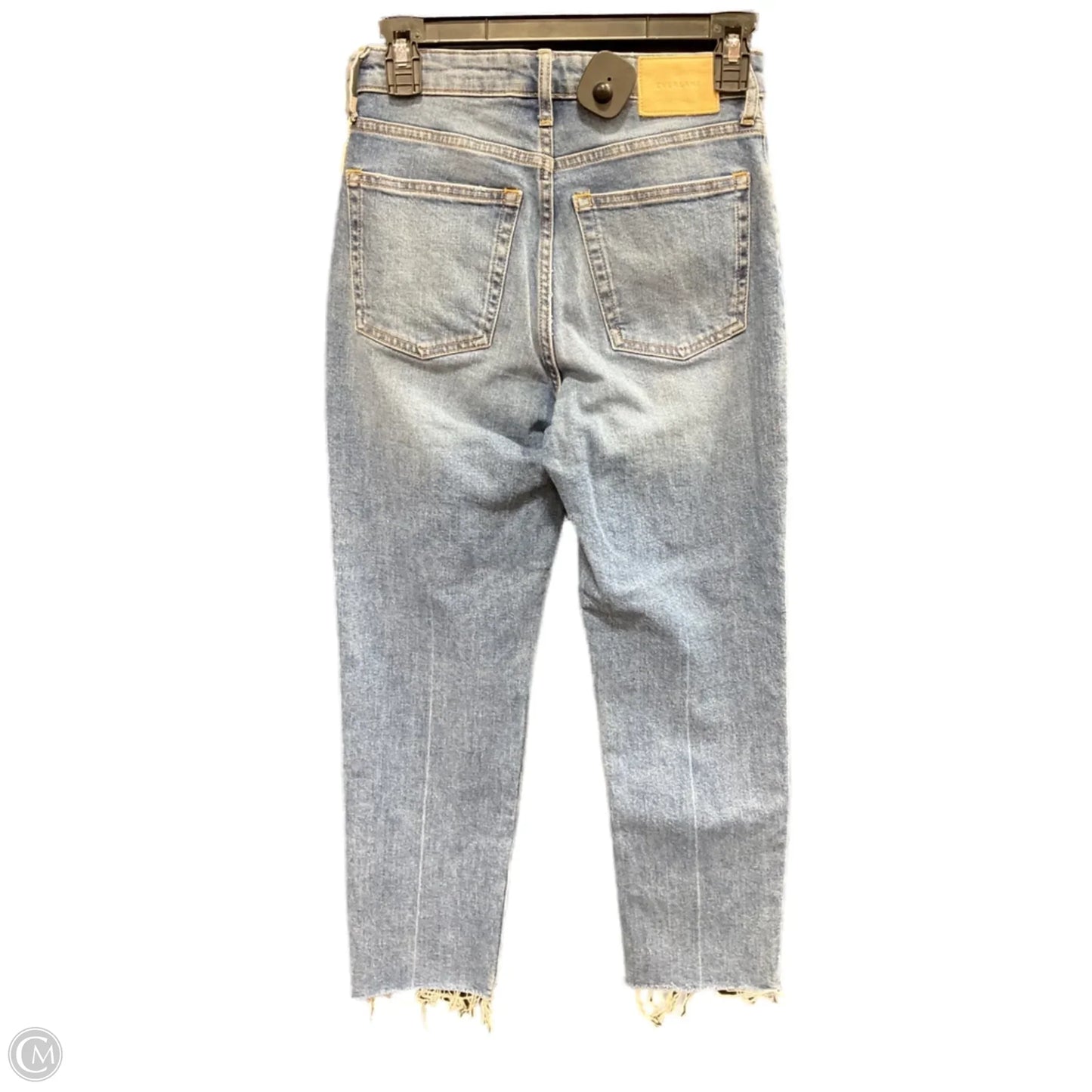 Jeans Cropped By Everlane In Blue Denim, Size: Xs