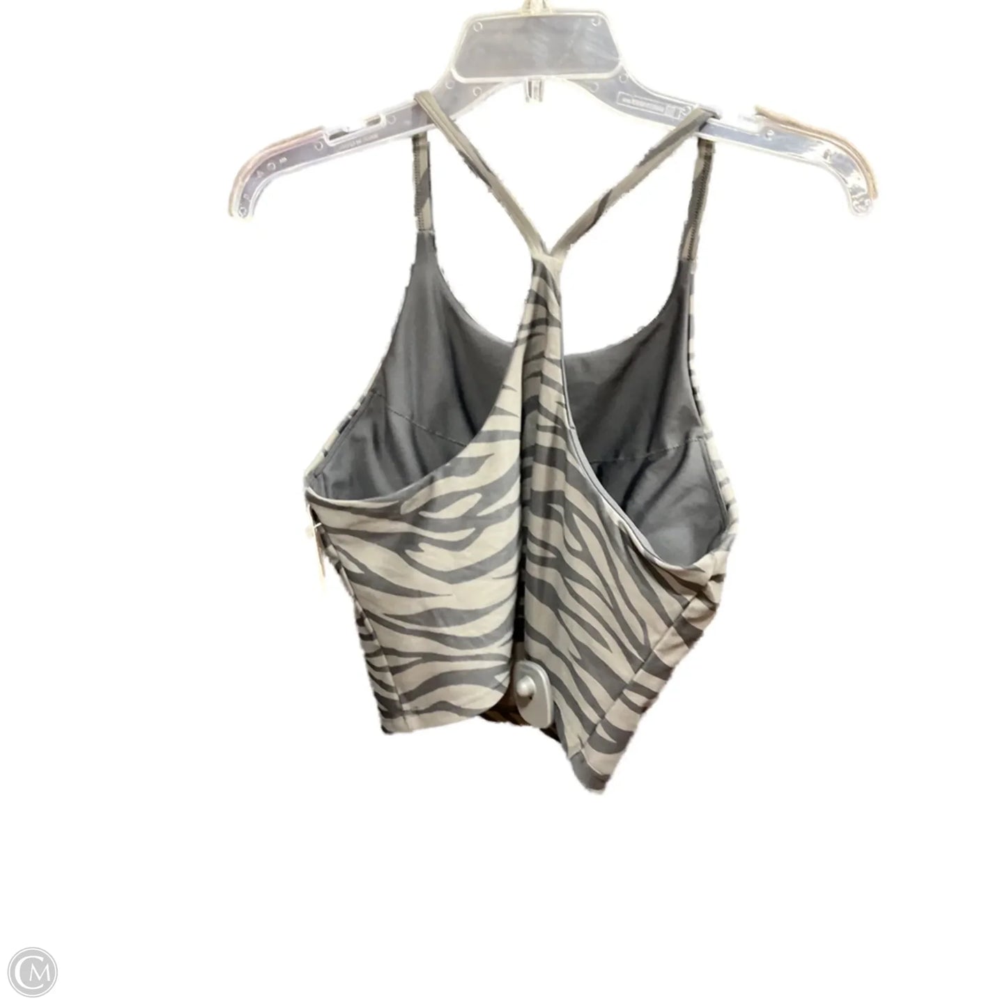 Athletic Bra By Old Navy In Zebra Print, Size: L