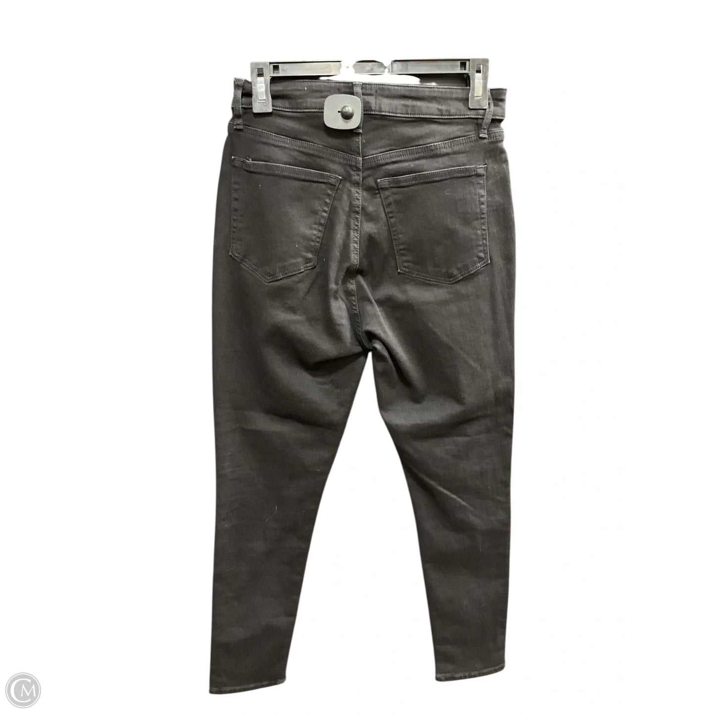 Jeans Skinny By Loft In Black Denim, Size: 4