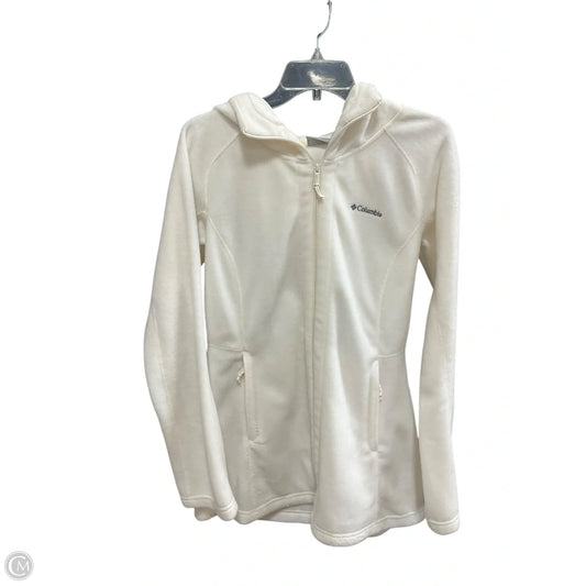 Jacket Fleece By Columbia In Cream, Size: L