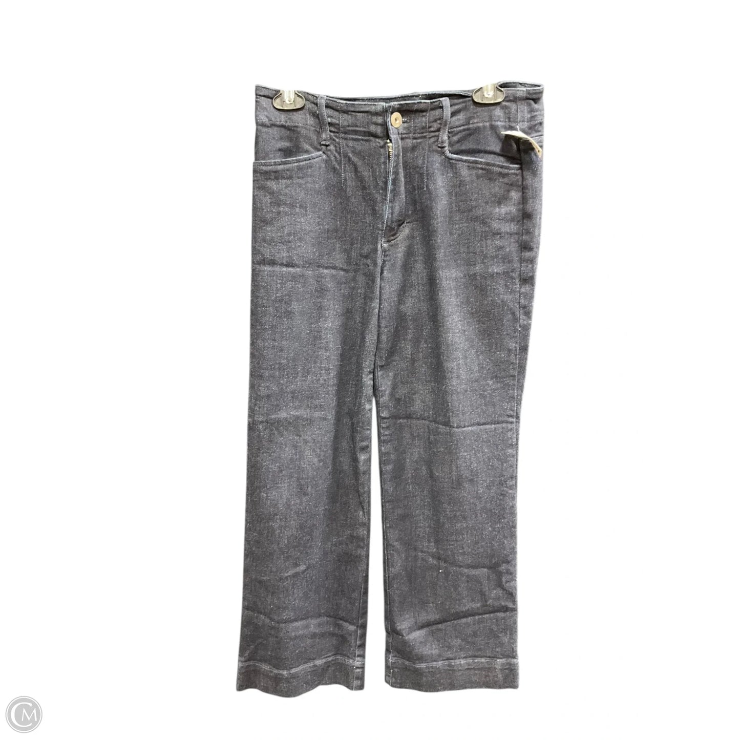 Jeans Wide Leg By J. Jill In Blue Denim, Size: 6p