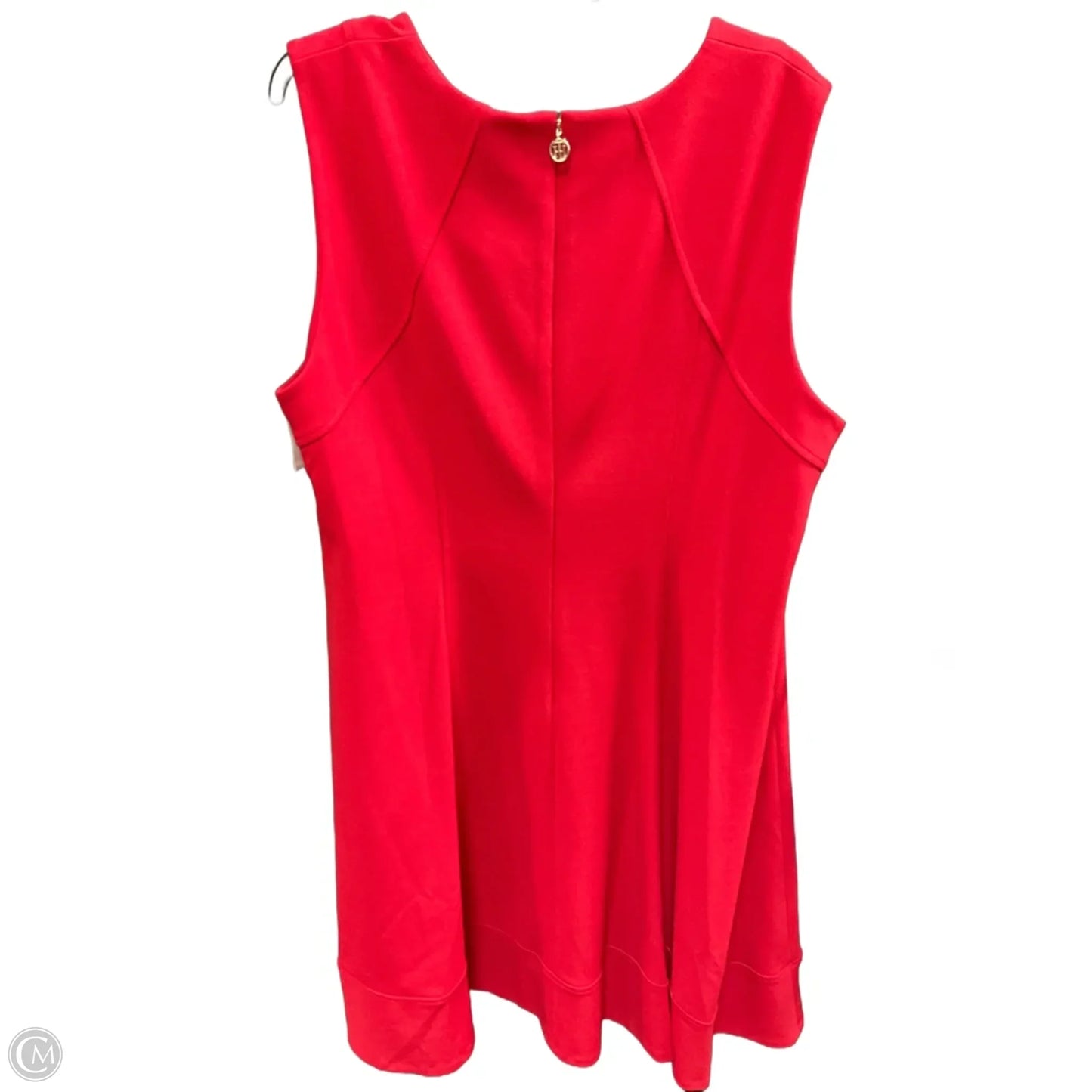 Dress Casual Midi By Tommy Hilfiger In Red, Size: 1x