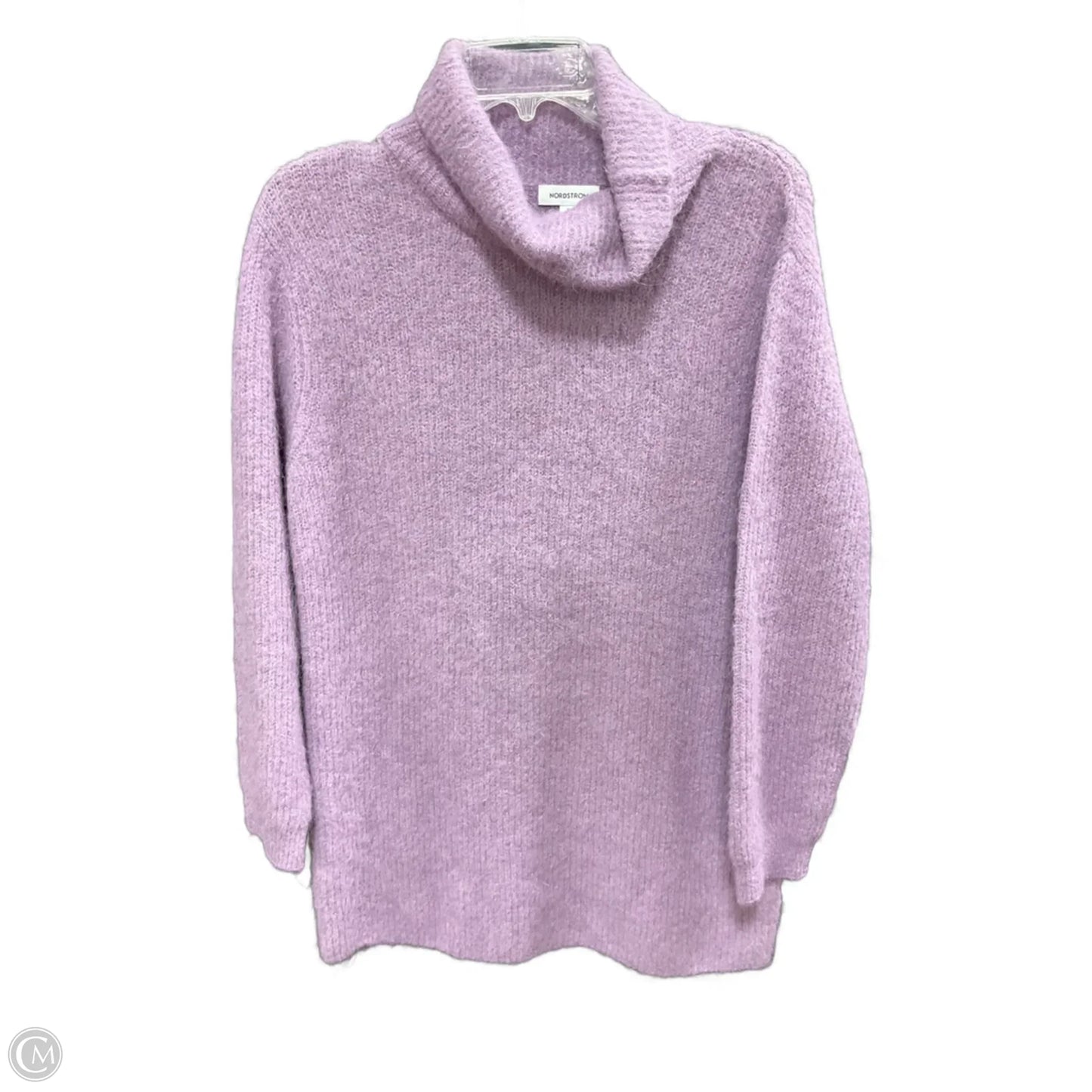 Sweater By Nordstrom In Purple, Size: M