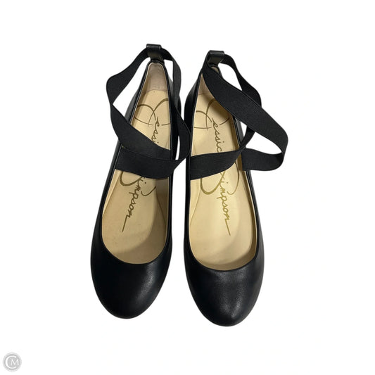 Shoes Flats By Jessica Simpson In Black, Size: 8.5