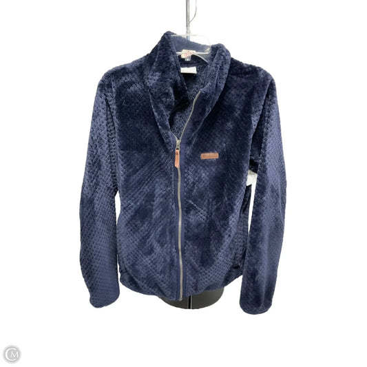 Jacket Fleece By Columbia In Blue, Size: Xl