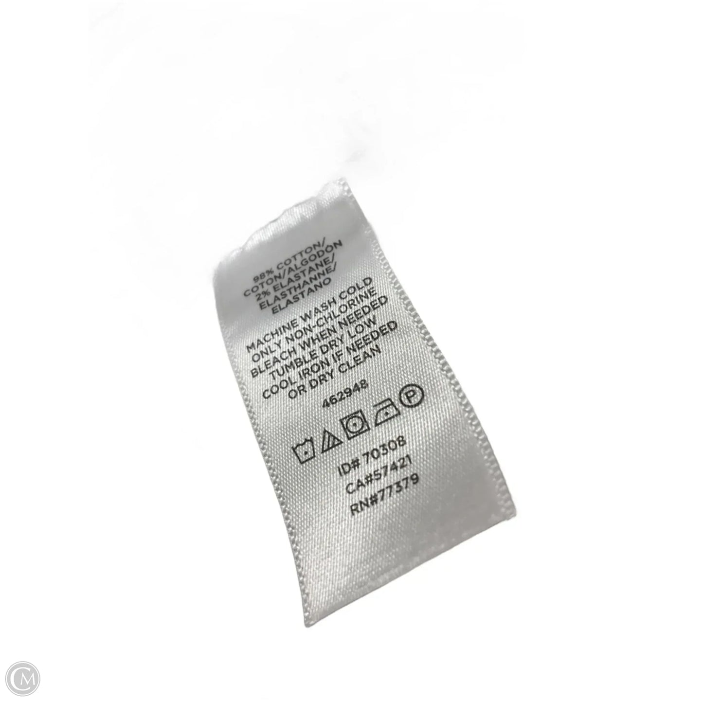 Jeans Skinny By Ann Taylor In White Denim, Size: Xsp