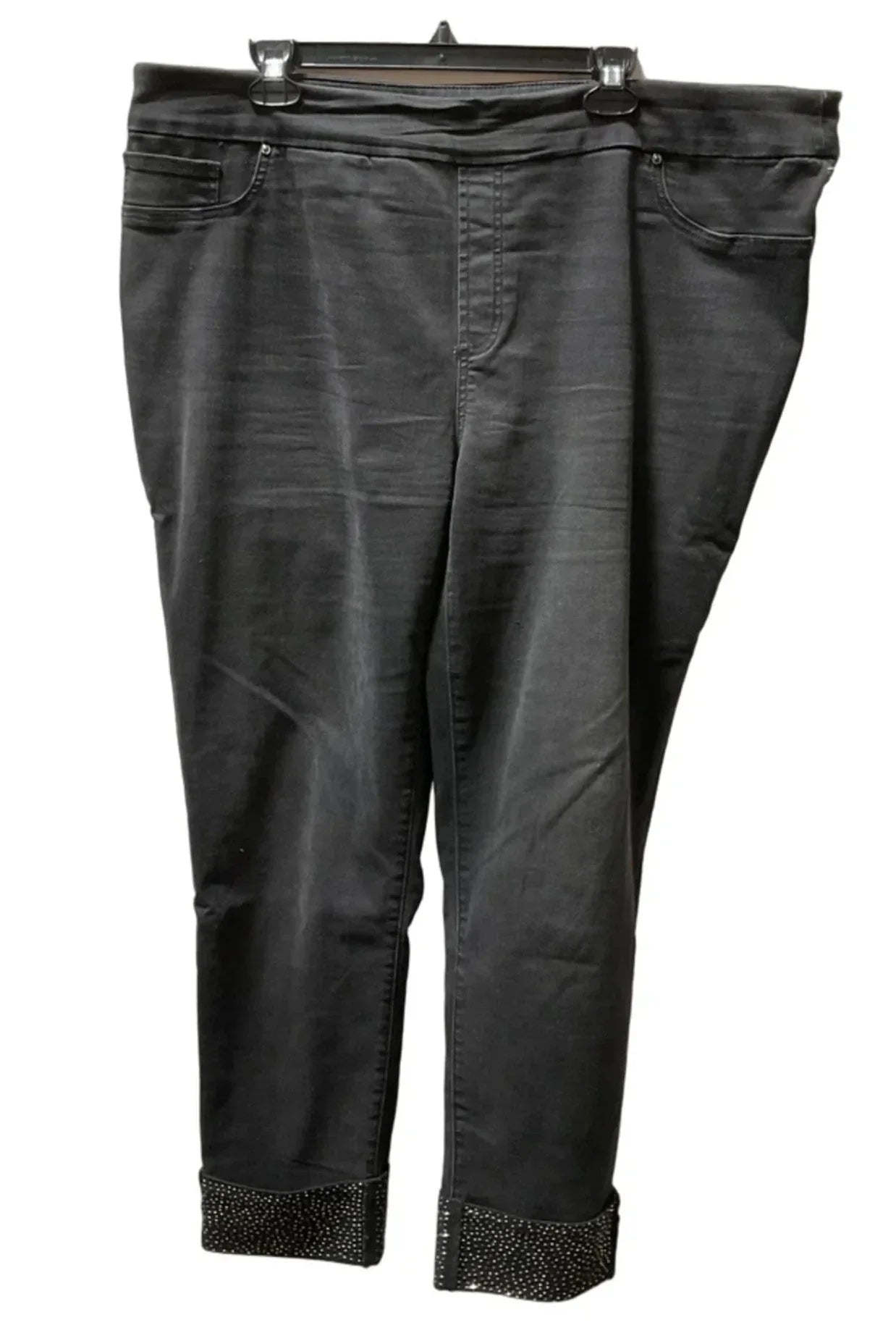 Jeans Jeggings By Chicos In Black, Size: 1x