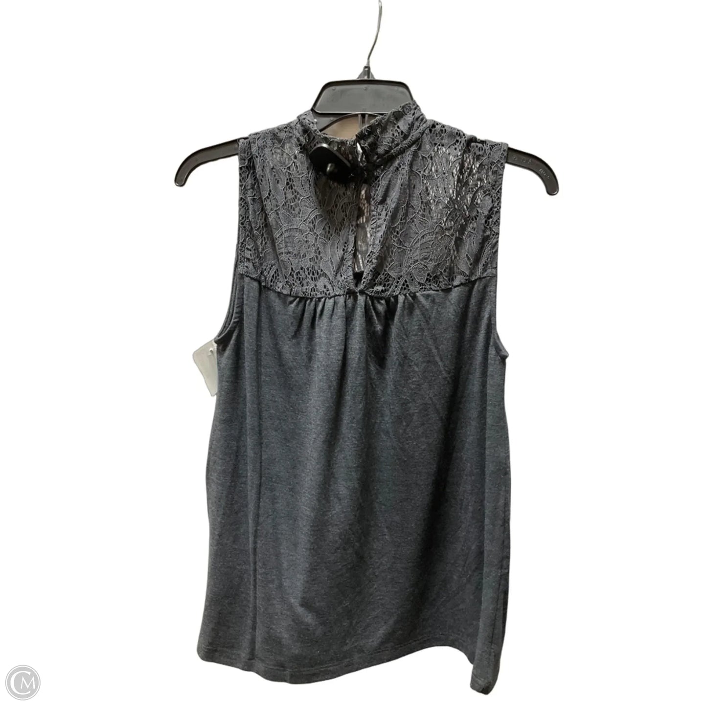 Top Sleeveless By Vero Moda In Grey, Size: M