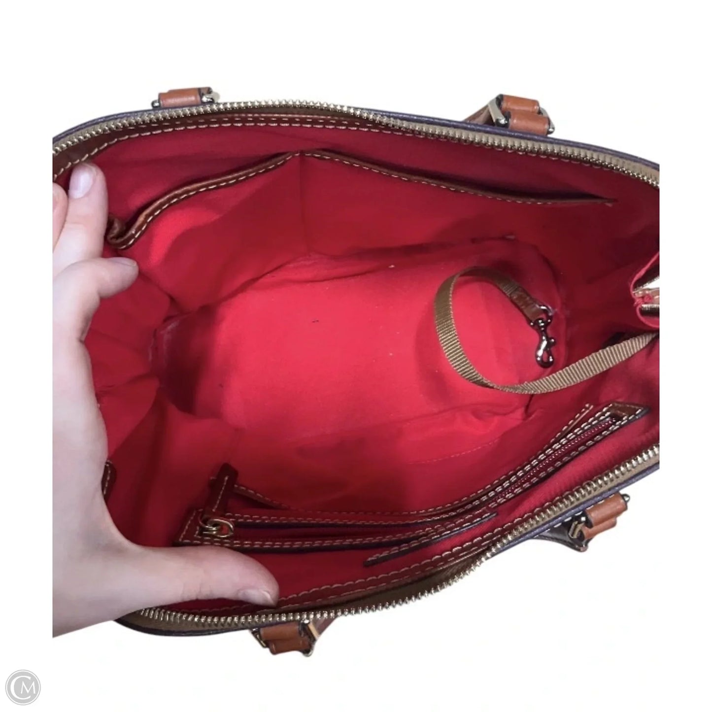 Handbag Designer By Dooney And Bourke, Size: Large