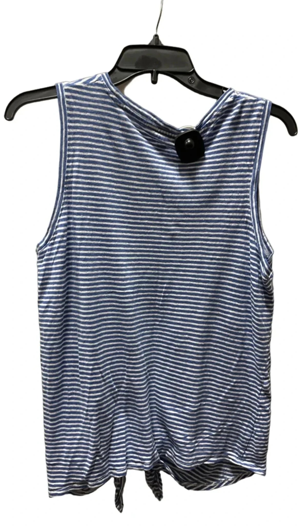 Top Sleeveless Basic By Banana Republic In Striped Pattern, Size: L