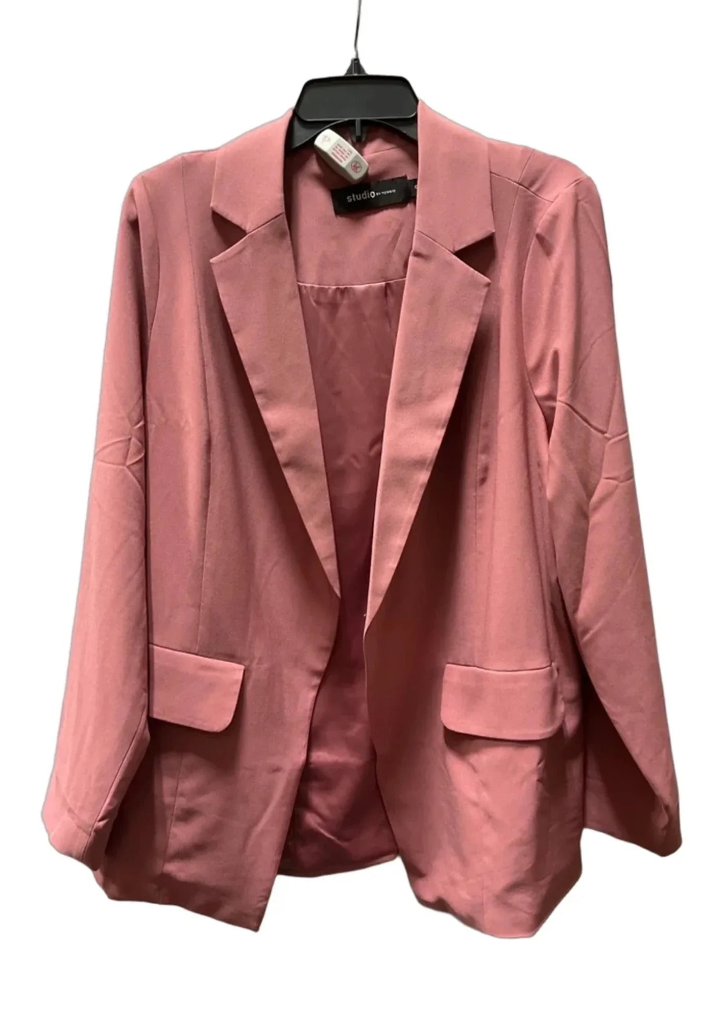 Blazer By Torrid In Pink, Size: L
