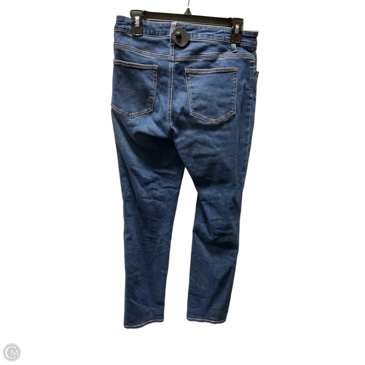 Jeans Straight By Talbots In Blue Denim, Size: 4