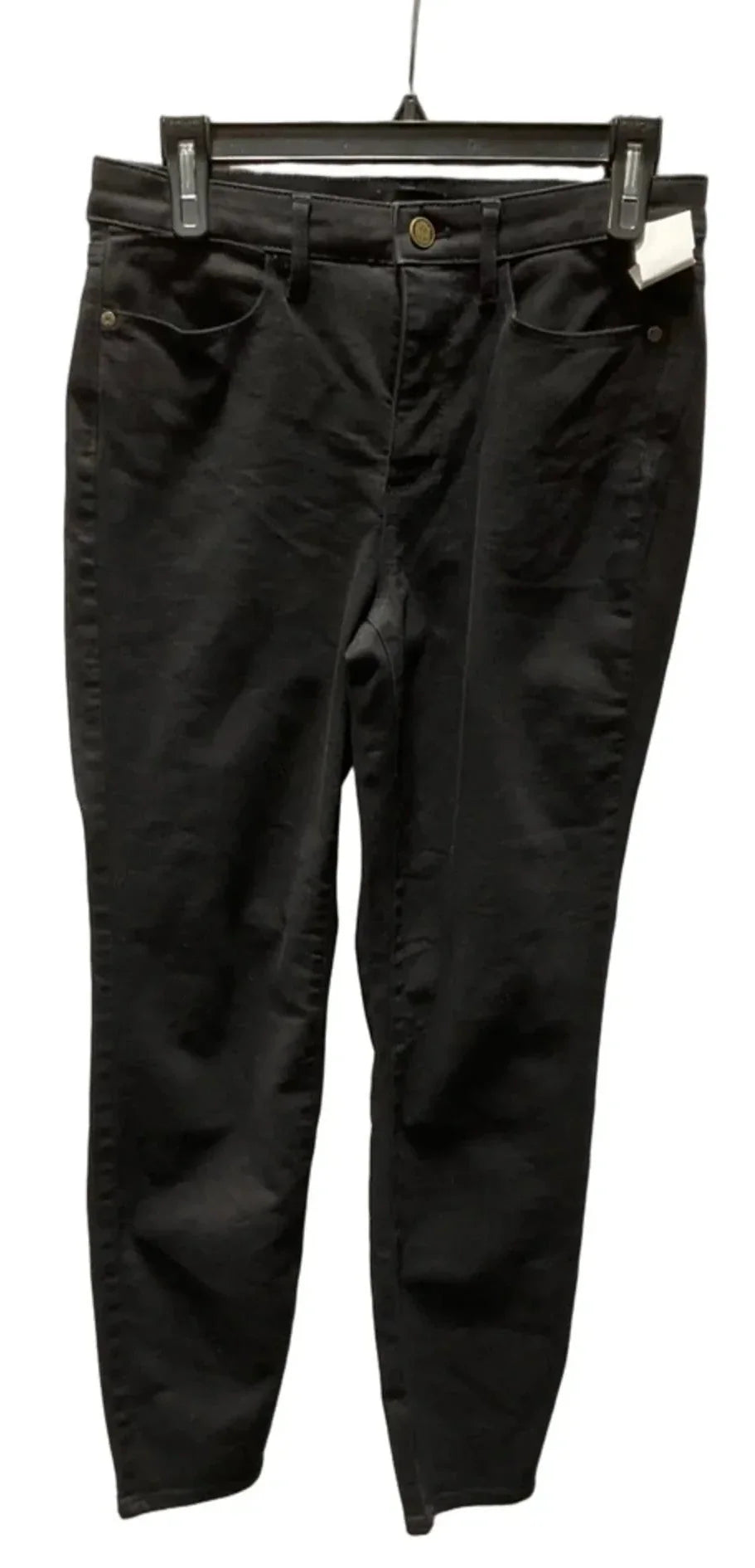 Jeans Jeggings By Talbots In Black Denim, Size: 4