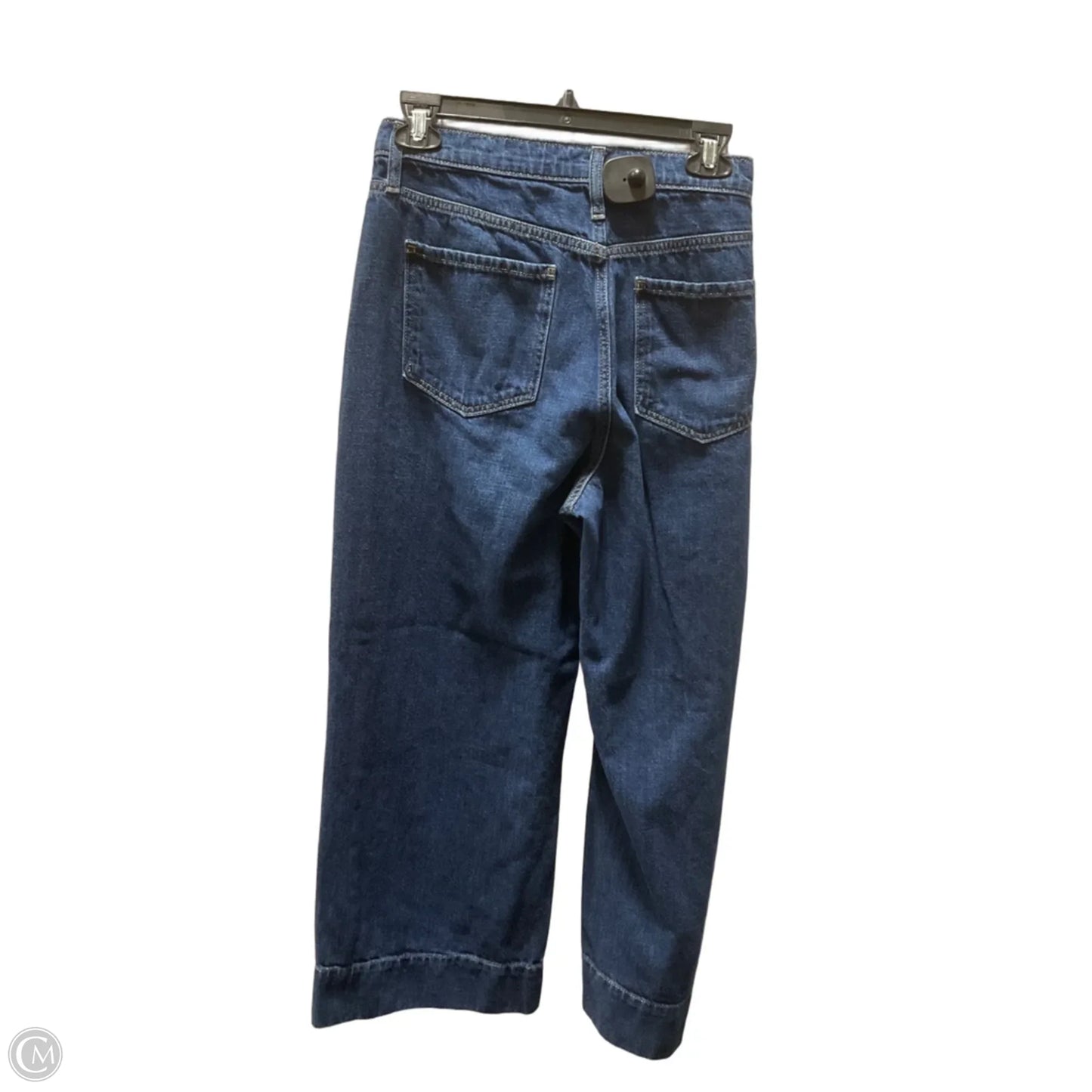 Jeans Straight By Gap In Blue Denim, Size: 10