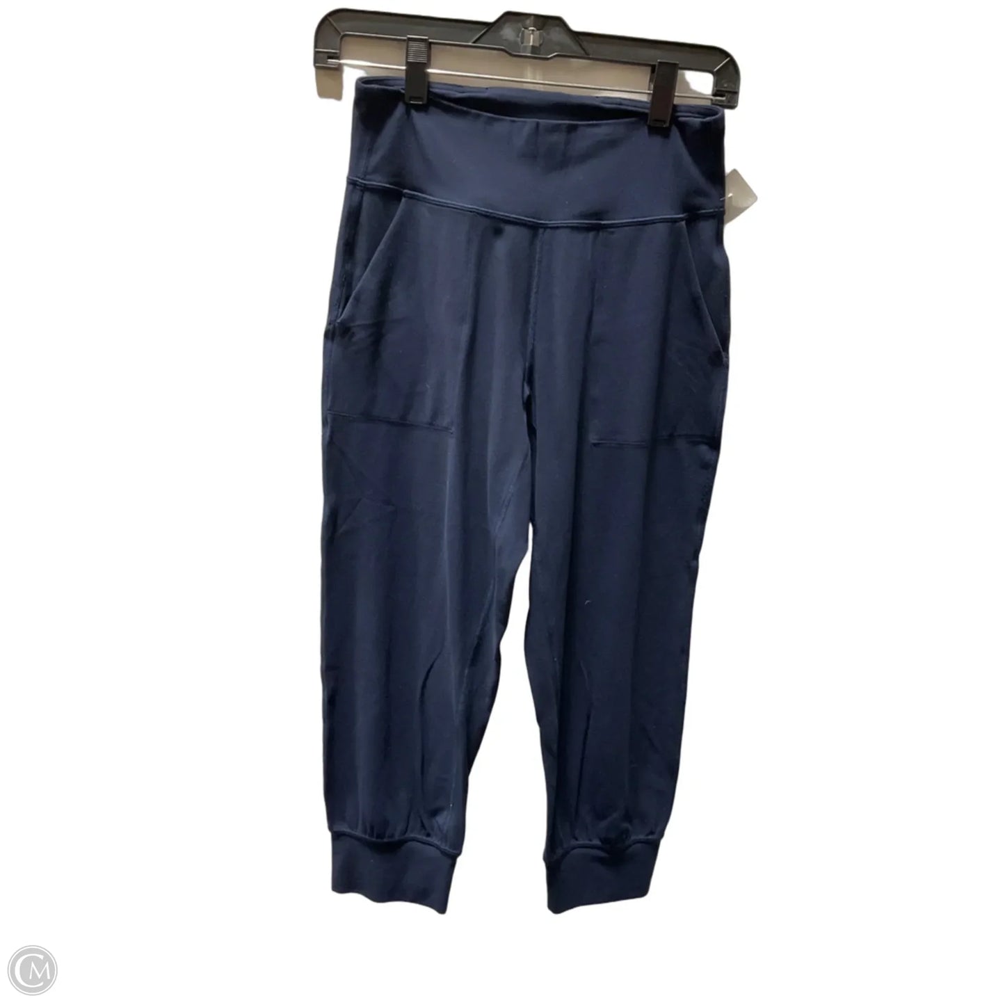 Athletic Leggings By Lululemon In Navy, Size: 6