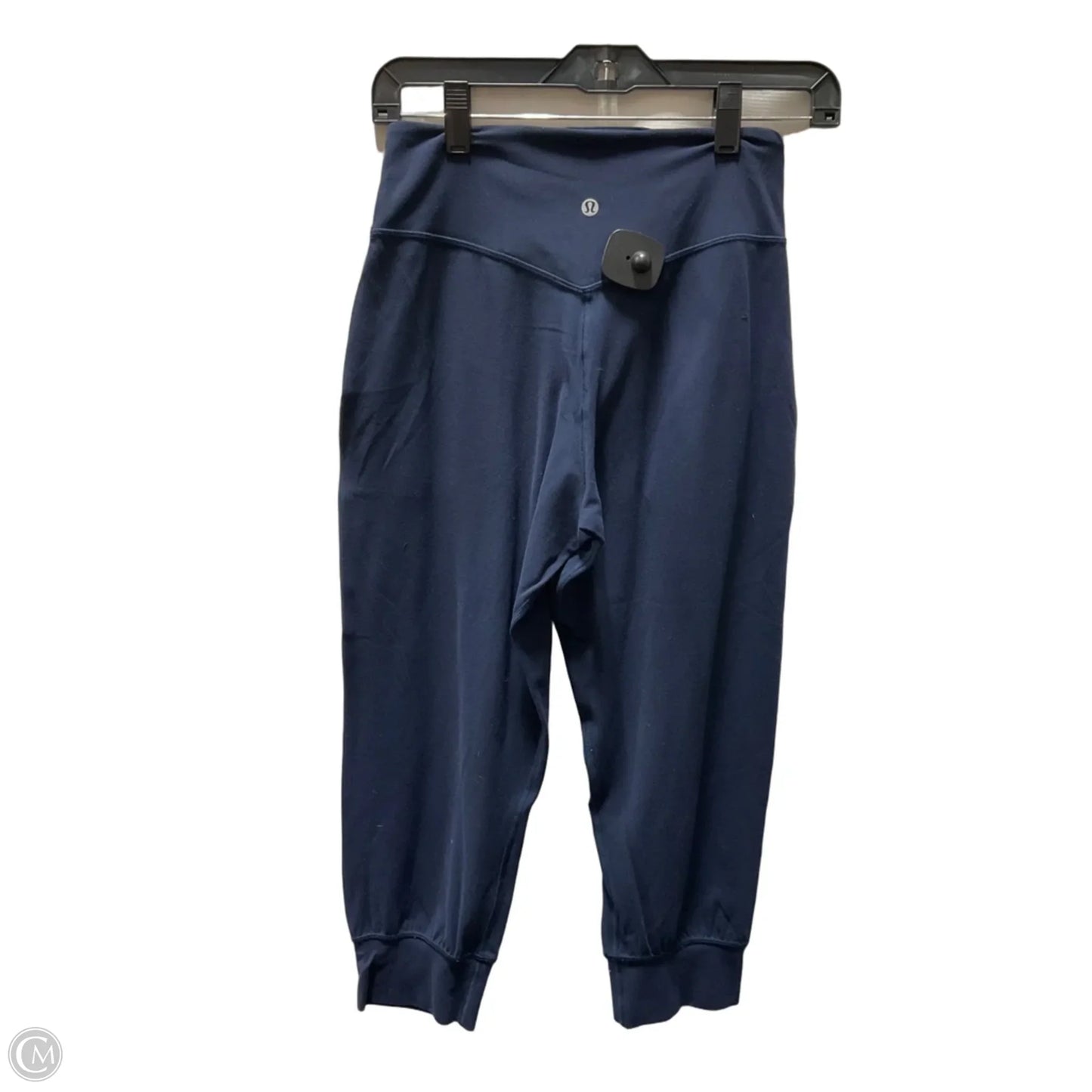 Athletic Leggings By Lululemon In Navy, Size: 6