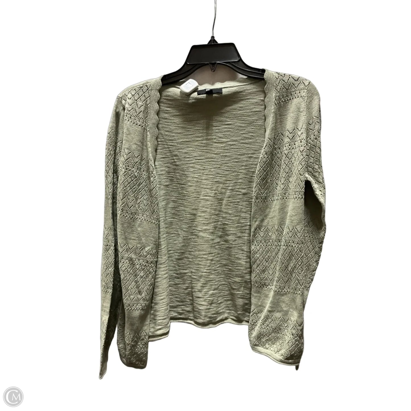 Cardigan Designer By Frye In Green, Size: S