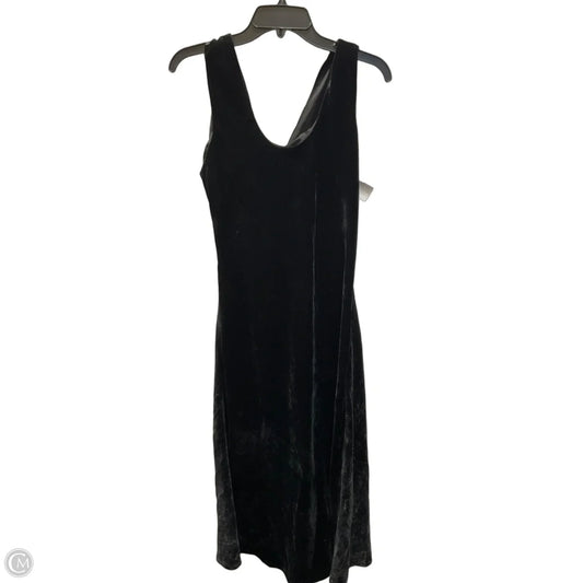 Dress Casual Midi By White House Black Market In Black, Size: S