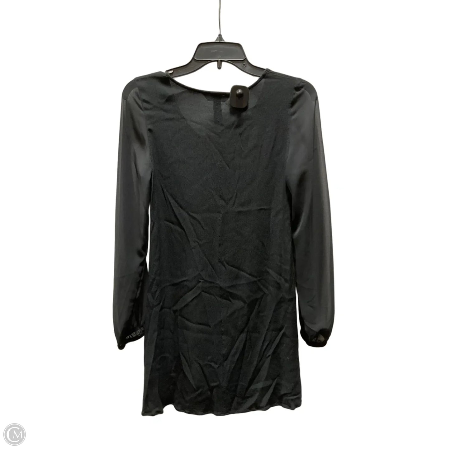Dress Casual Midi By Express In Black, Size: Xs