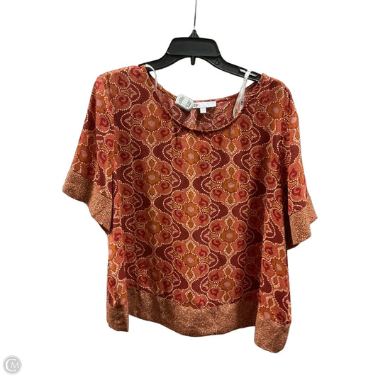 Top Short Sleeve By Dr2 In Orange, Size: Xxl