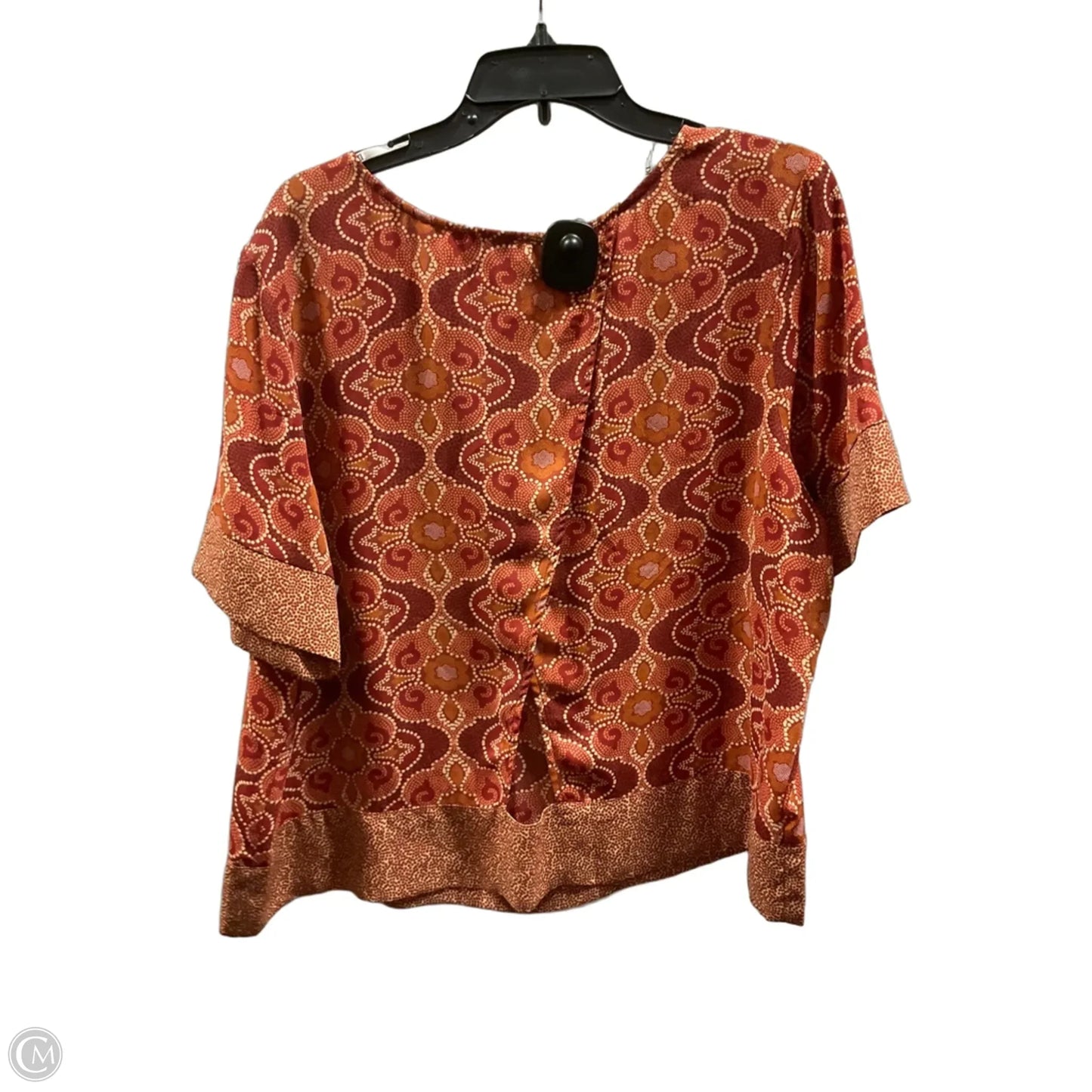 Top Short Sleeve By Dr2 In Orange, Size: Xxl