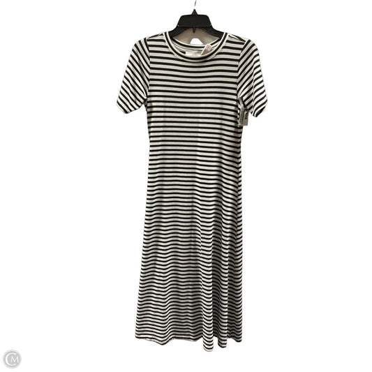 Dress Casual Maxi By Loft In Striped Pattern, Size: Xs
