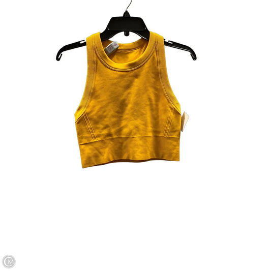 Athletic Tank Top By Dsg Outerwear In Yellow, Size: M