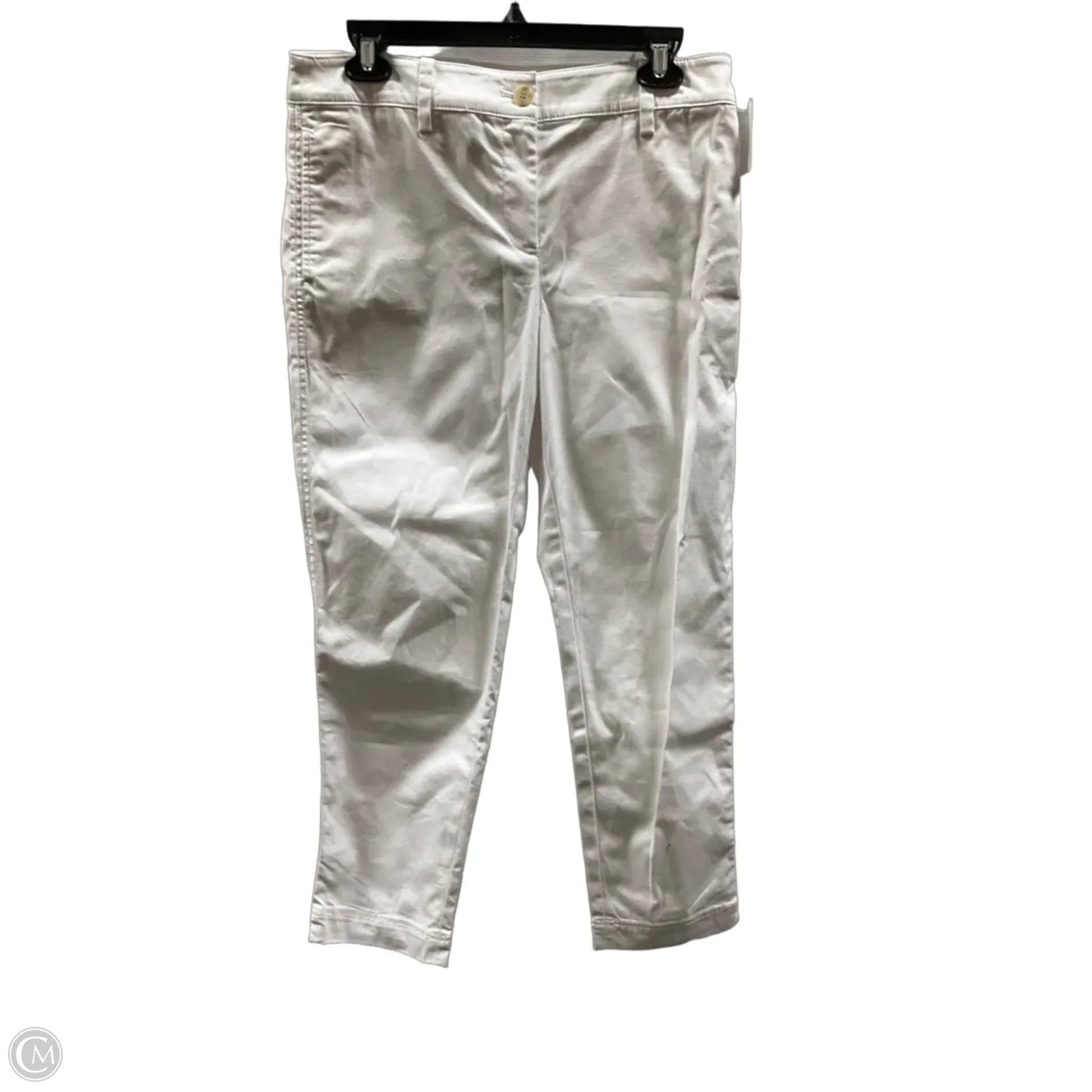 Pants Cropped By Talbots In White, Size: 4
