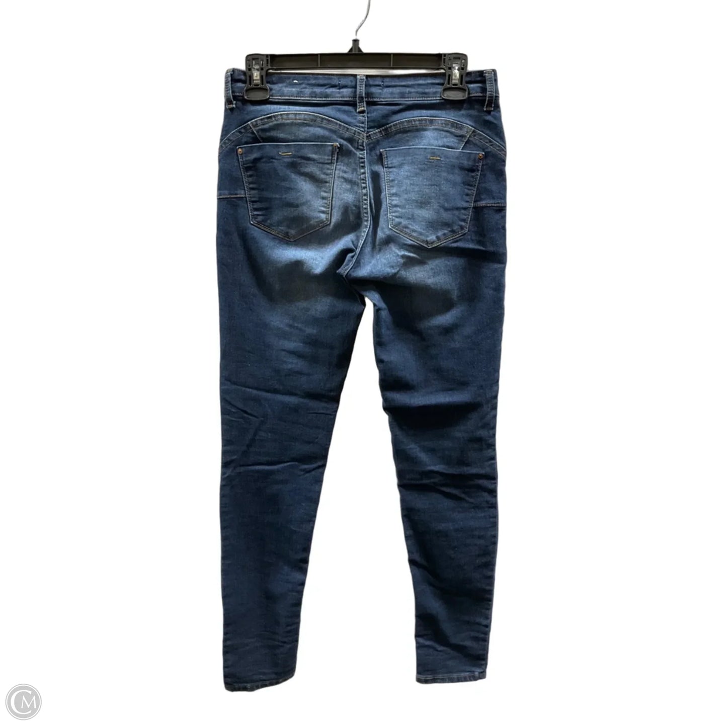 Jeans Skinny By Mango In Blue, Size: 4