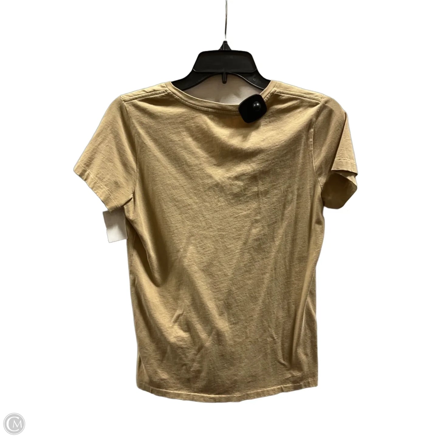 Top Short Sleeve Basic By Polo Ralph Lauren In Tan, Size: M