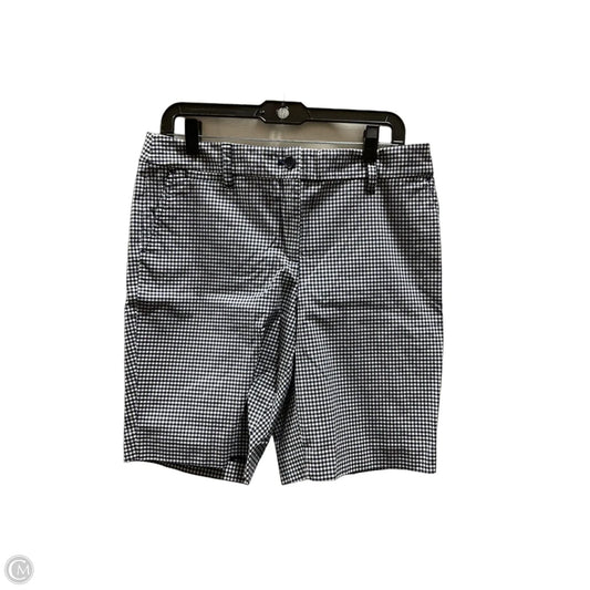 Shorts By Talbots In Checkered Pattern, Size: 10p