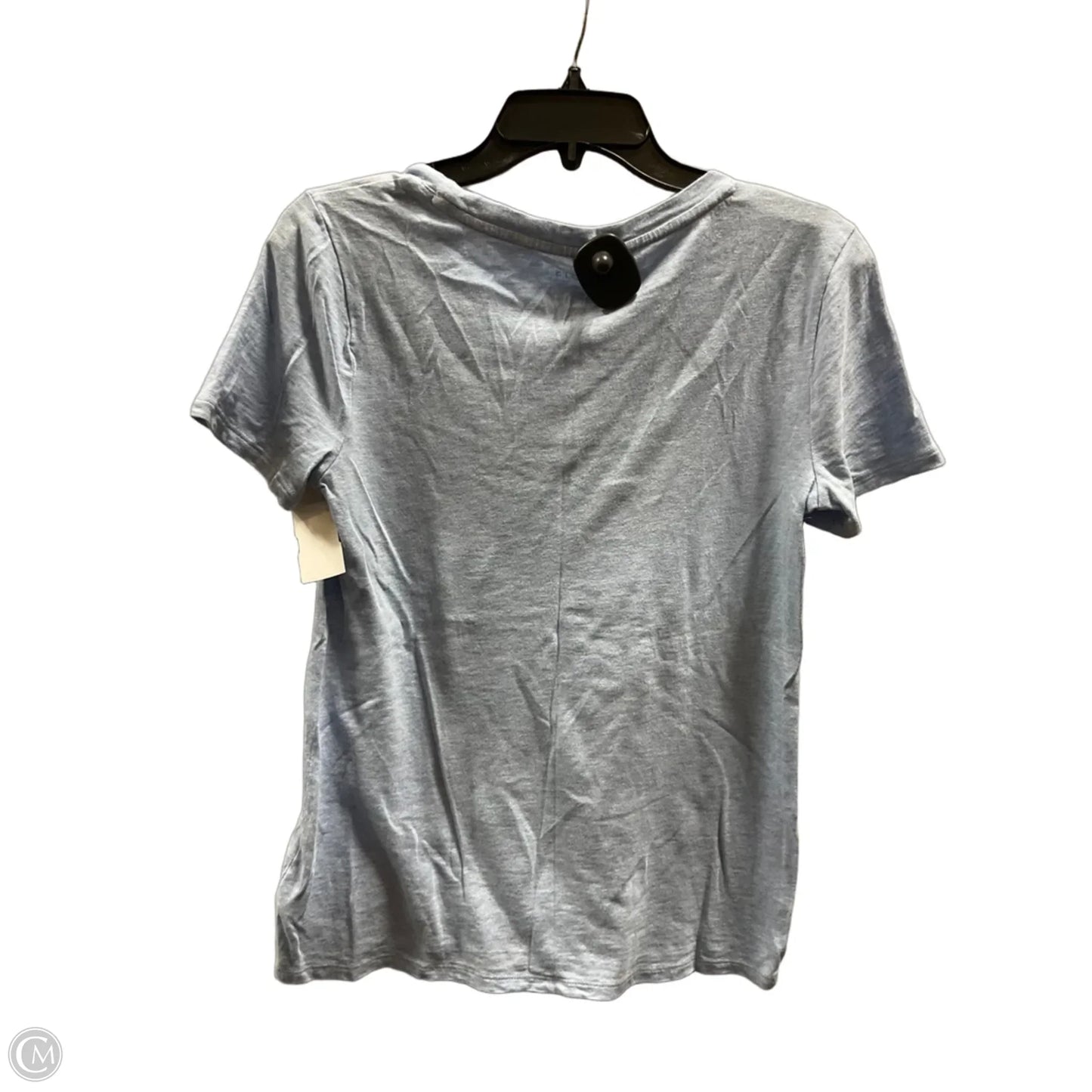 Top Short Sleeve Basic By Talbots In Blue, Size: S