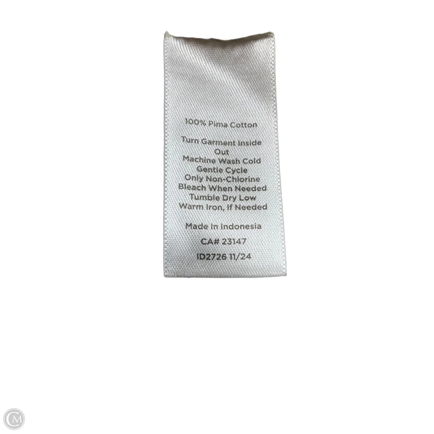 Top Short Sleeve Basic By Talbots In Yellow, Size: Lp