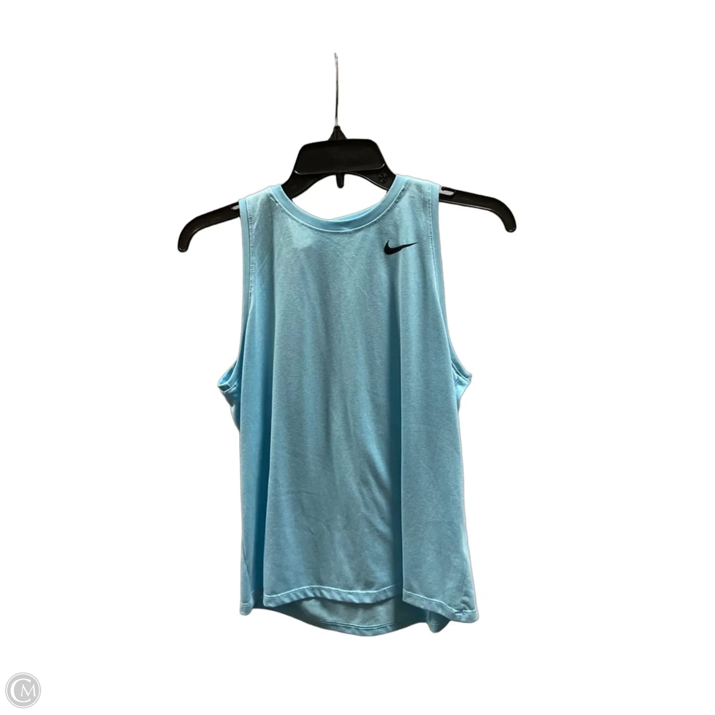 Athletic Tank Top By Nike In Blue, Size: M