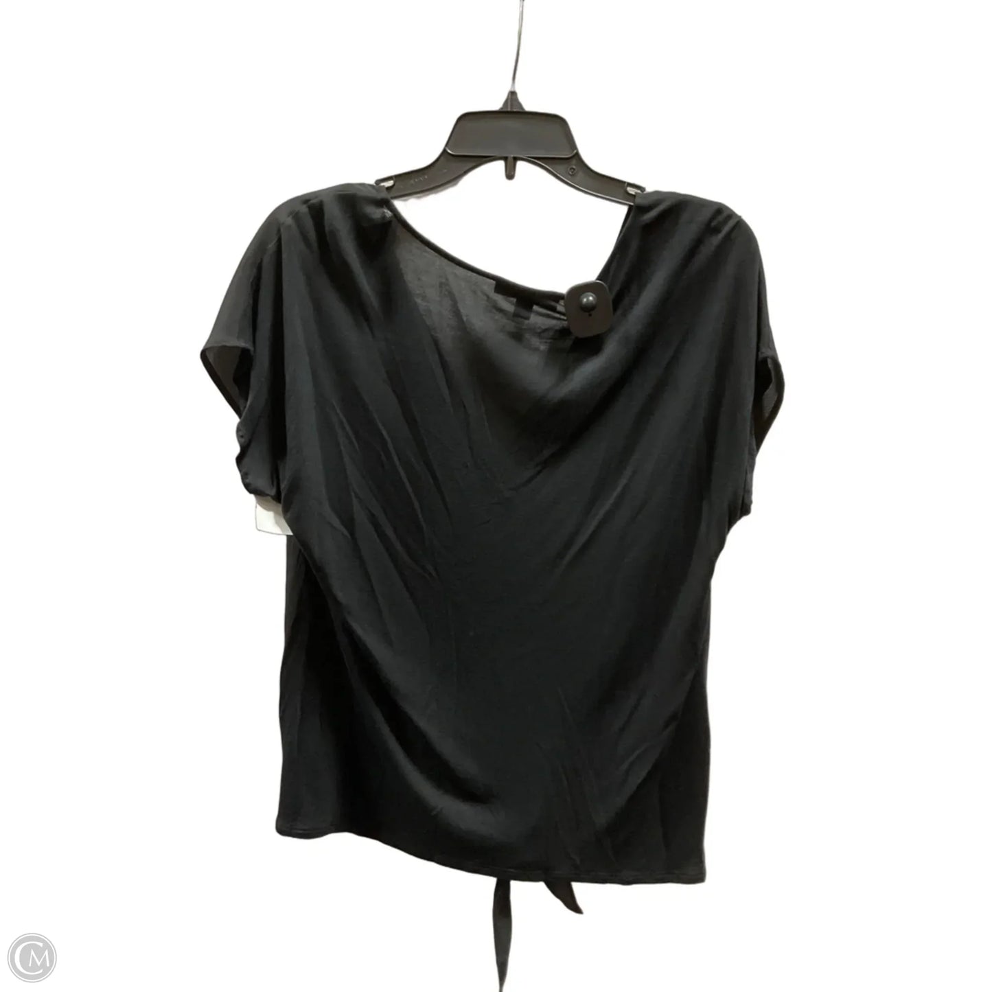 Top Short Sleeve By Inc In Black, Size: M